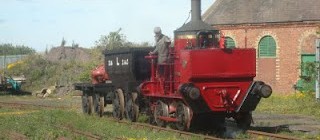 Coffee Pot visits the Bowes Railway