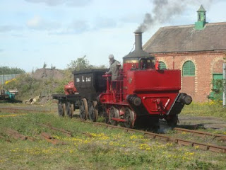 Coffee Pot visits the Bowes Railway