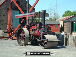 'Out and About' with traction engine and steam roller