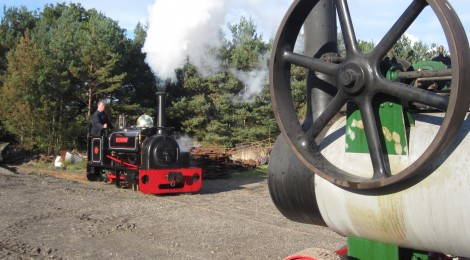 Edward Sholto steams at Beamish for first time...