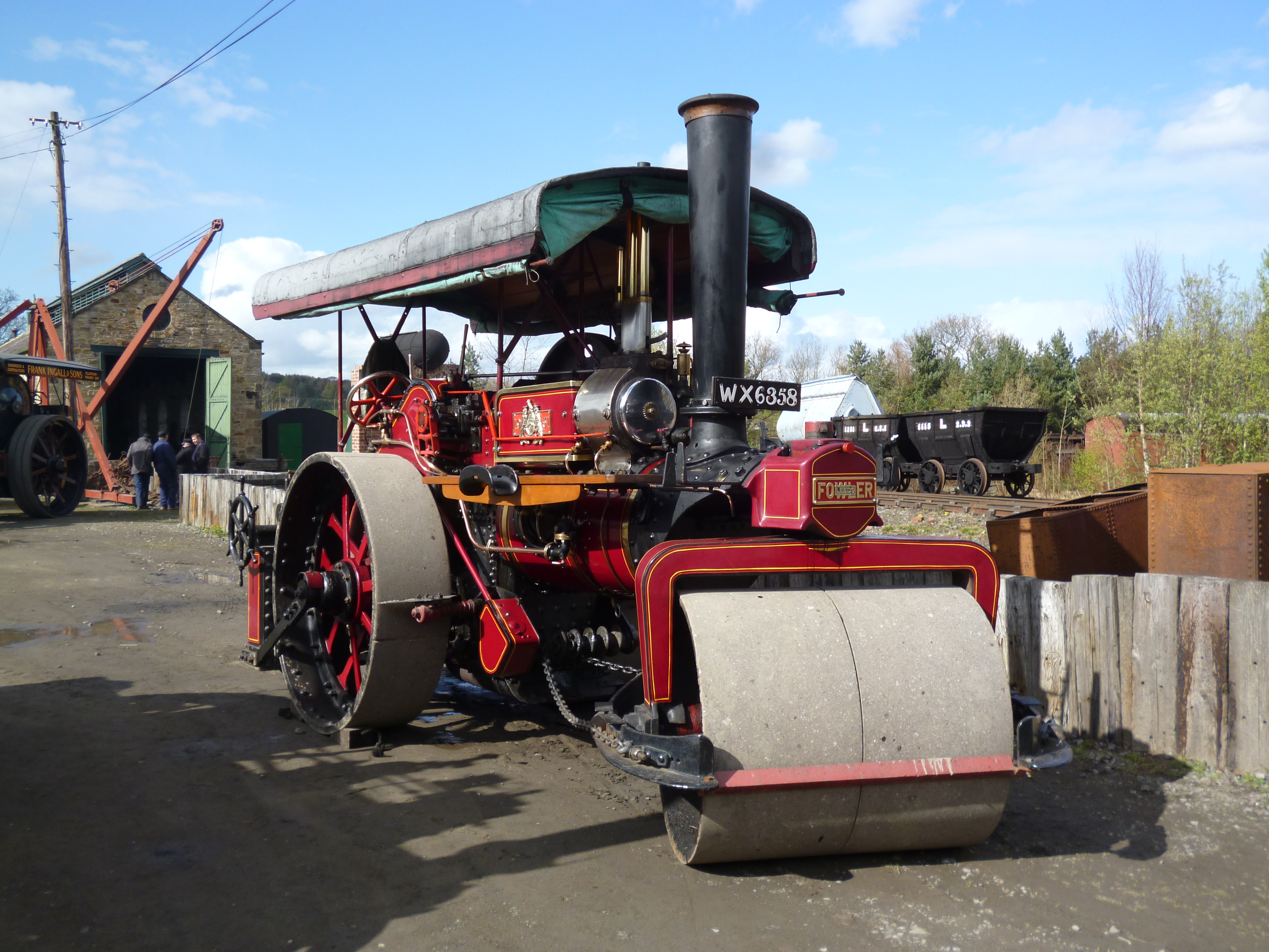 Fowler Steam Roller Beamish Transport Online