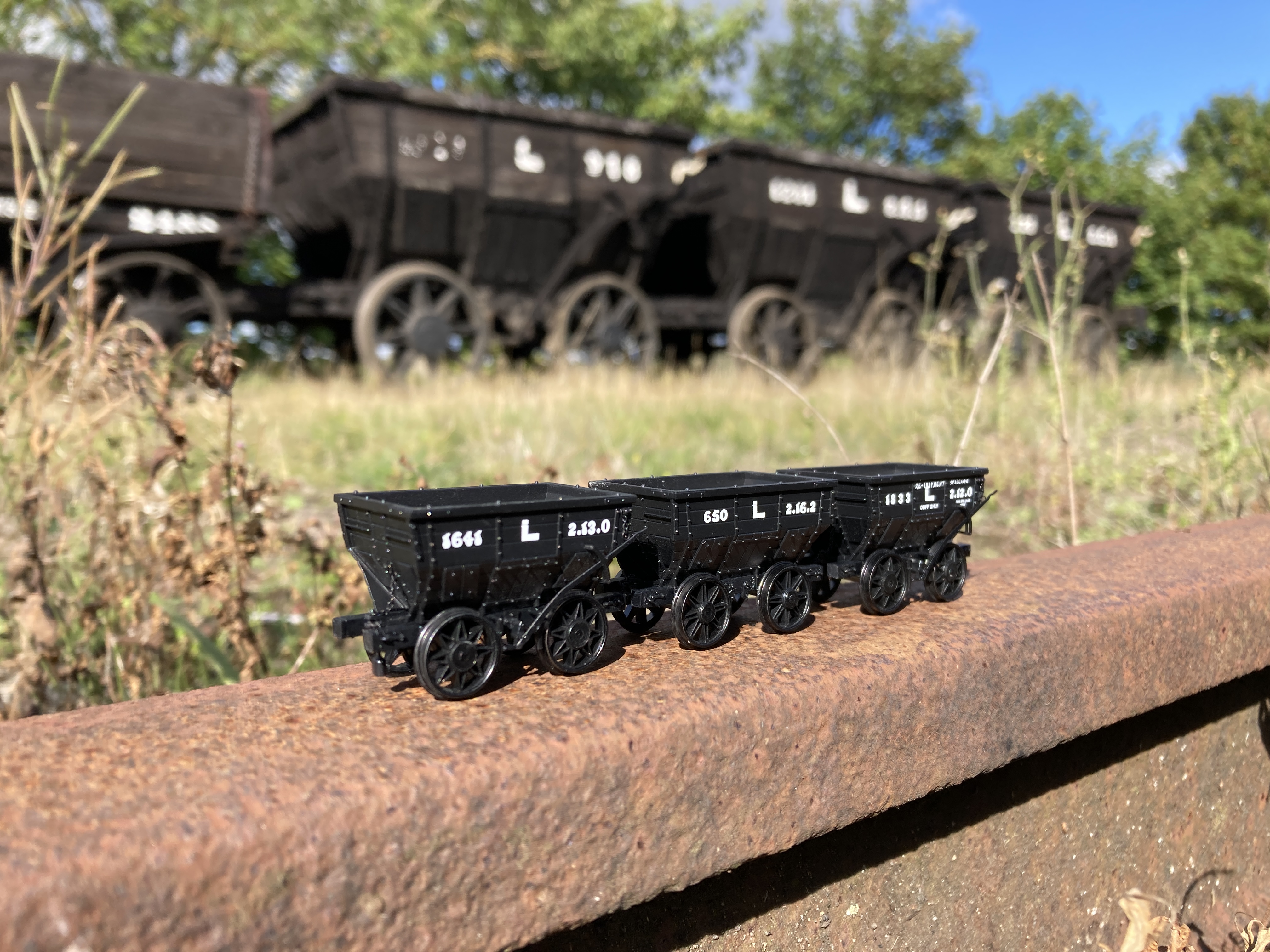Model Chaldron Waggons now available for purchase...