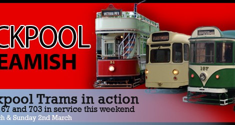 This weekend - Blackpool Trams in action!