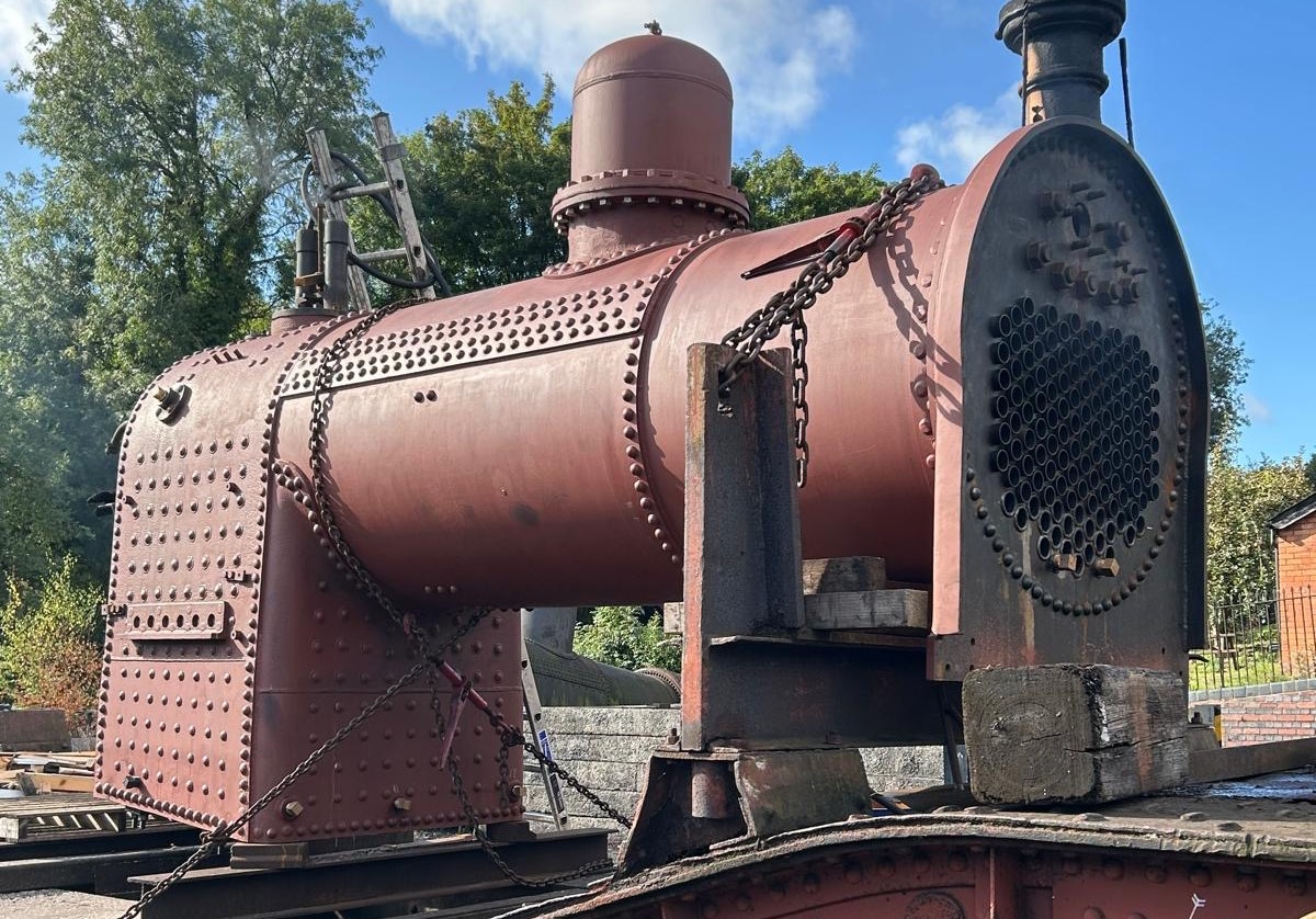 First Boiler Engine ‘Hot’ of the Press! Dunrobin’s boiler has a first fire lit… – Beamish ...